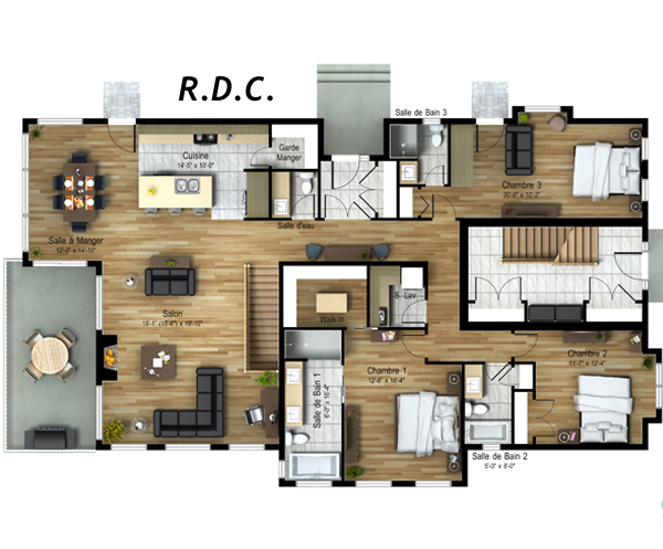 Saint-Sauveur Chemin Lac Millette SOUS-SOL